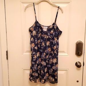 Delta Burke Floral Chemise Lingerie 2X Like New 🌻